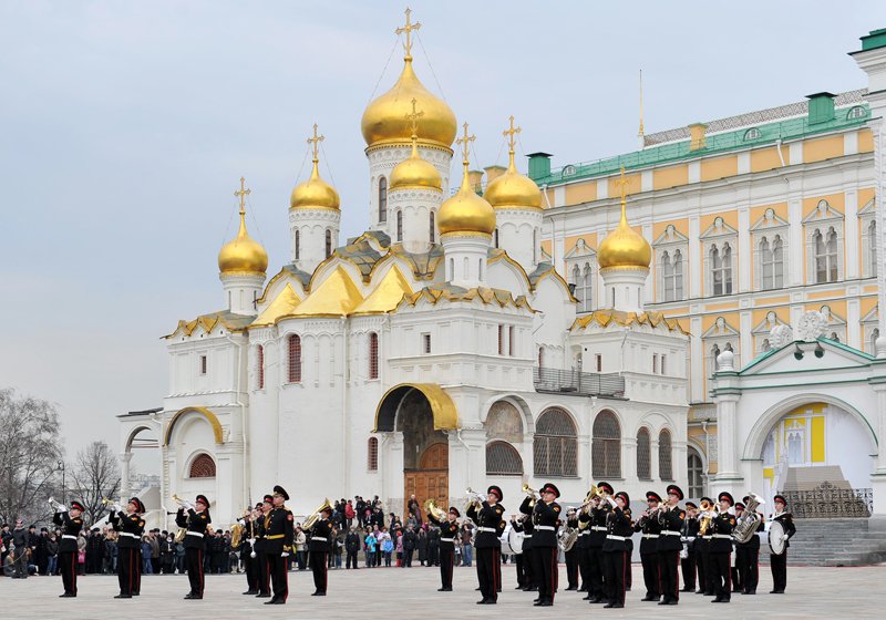 Караул на соборной площади